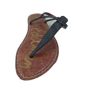 Woman's Sam Edelman Gigi Black Sandel's size 6M